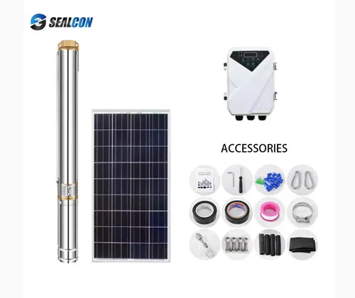 1100W Solar Submersible Water Pump